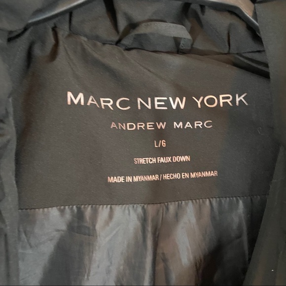 Andrew Marc New York puffer jacket size large - Picture 4 of 9